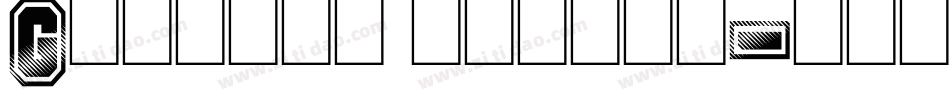 Glitter lovers字体转换